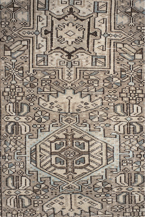 Antique Karaje Runner Rug (2' x 10')